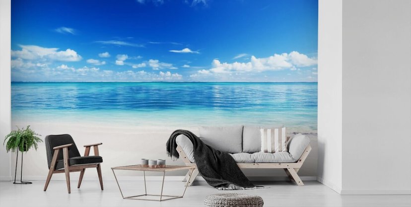 Beach Wallpaper & Tropical Beach Wall Murals | Wallsauce US