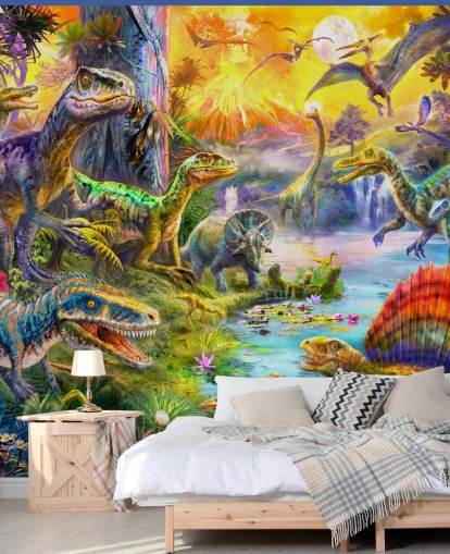 dinosaur land illustration dinosaur land illustration