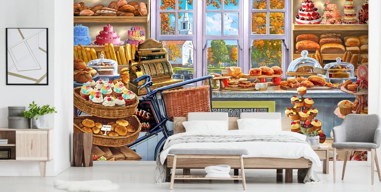 Kuchen- und Brotladen Innentapete Kuchen- und Brotladen Innentapete