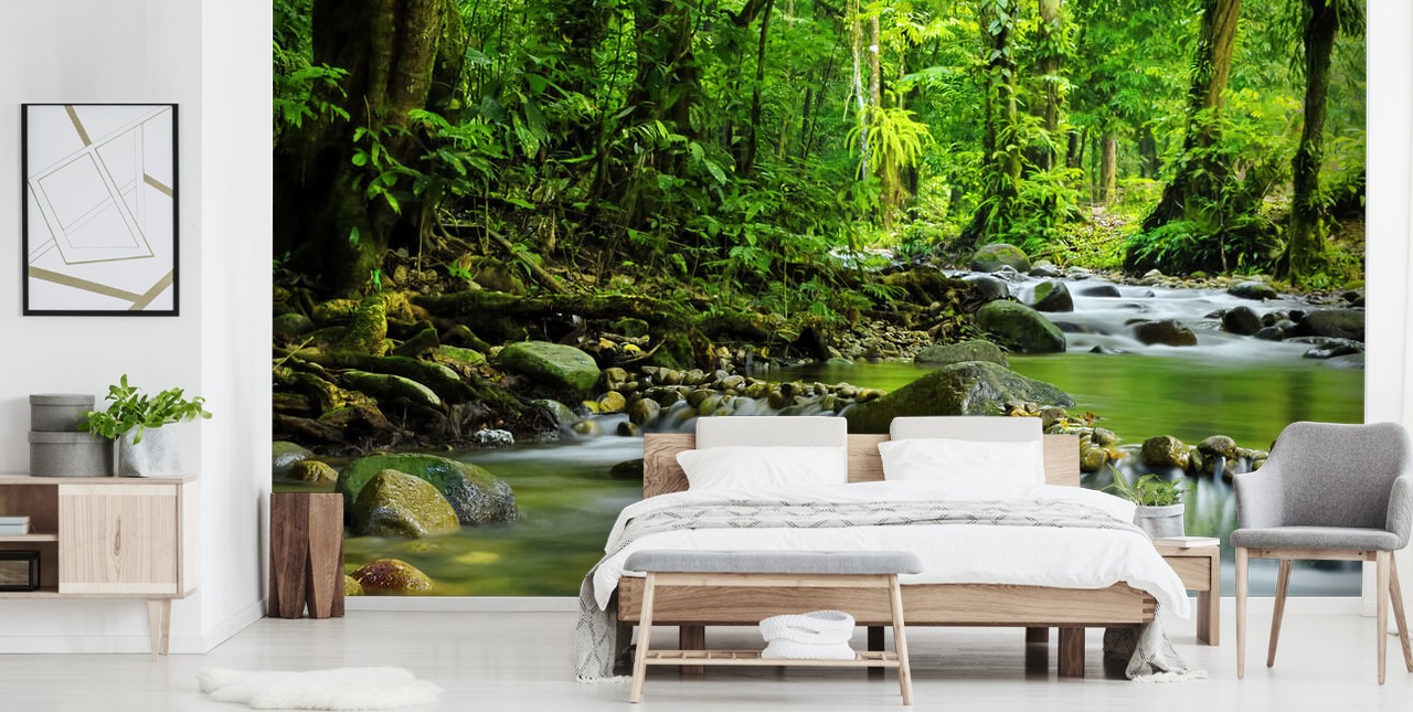 papier peint mural Green Stream appelé Beautiful Mountain Stream à Wallsauce pour les chambres, les salles de bain et les bureaux papier peint mural Green Stream appelé Beautiful Mountain Stream à Wallsauce pour les chambres, les salles de bain et les bureaux