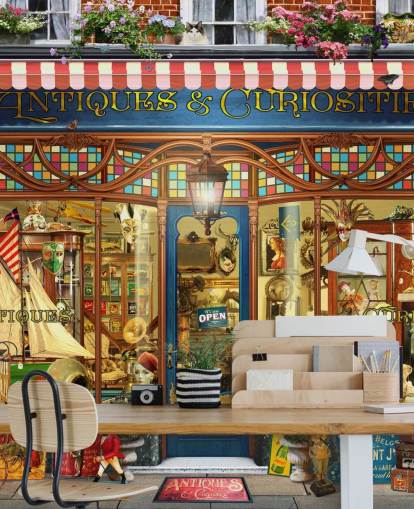 antikviteter butikk fasade tapet antikviteter butikk fasade tapet