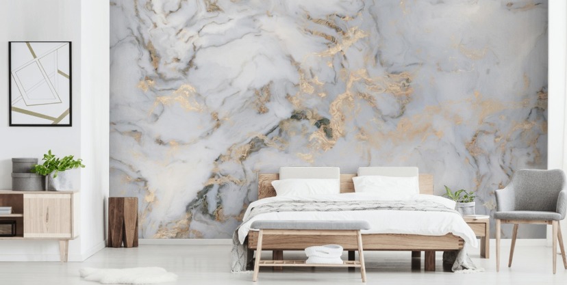 Marble Wallpaper & Marble Effect Wall Murals | Wallsauce UK