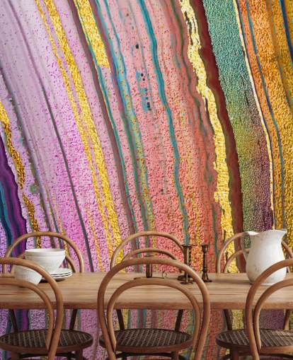 rainbow coloured geode wallpaper rainbow coloured geode wallpaper