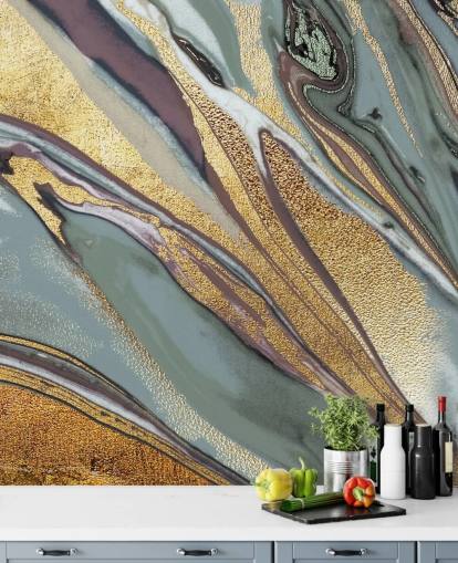 marble, geode gold, lilac and grey wallpaper marble, geode gold, lilac and grey wallpaper