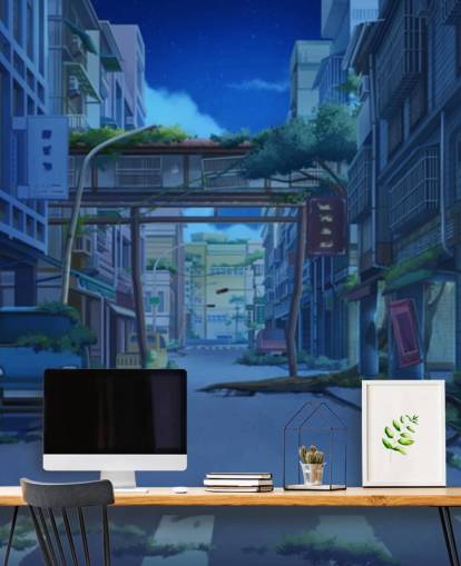 dark and deserted animated city street wallpaper dark and deserted animated city street wallpaper