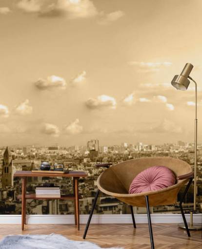 monokrom utsikt over paris tapet monokrom utsikt over paris tapet