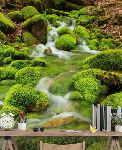 Papel De Parede Mossy Close Up Wall Mural Papel De Parede Mossy Close Up Wall Mural
