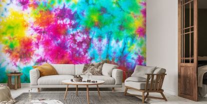 Rainbow Tie Dye Wallpaper