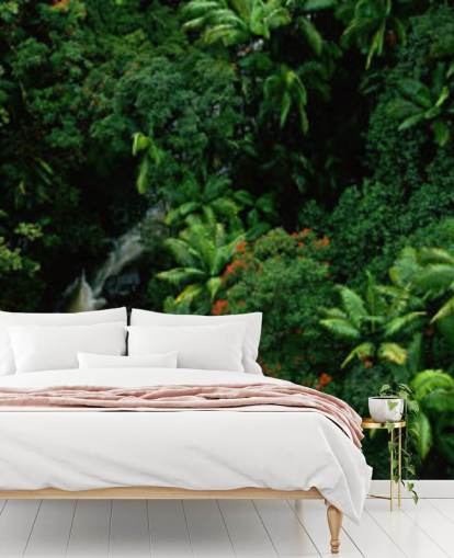 himmelsvy över hawaii regnskog tapeterf himmelsvy över hawaii regnskog tapeterf