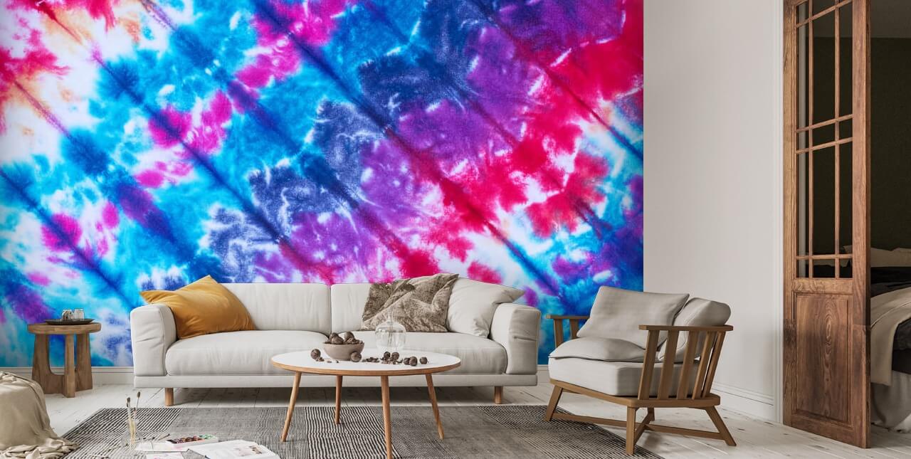 Tie dye best sale wall hangings