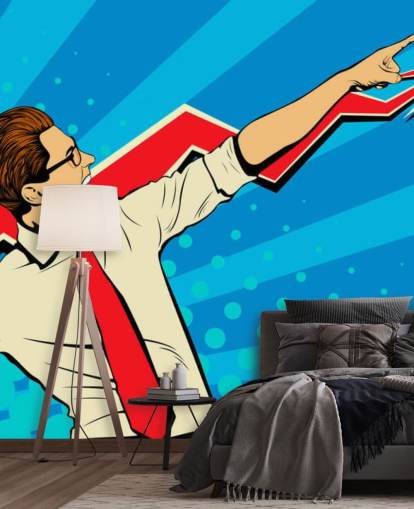 Success on the Job Pop Art Wallpaper Success on the Job Pop Art Wallpaper