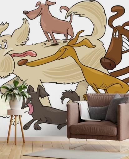 cartoon dogs of all breeds running wallpaper cartoon dogs of all breeds running wallpaper
