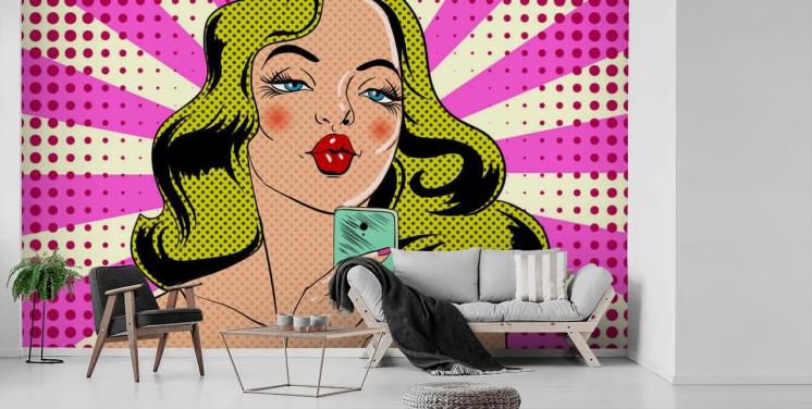 Pop Art Wallpaper & Wall Murals | Wallsauce UK