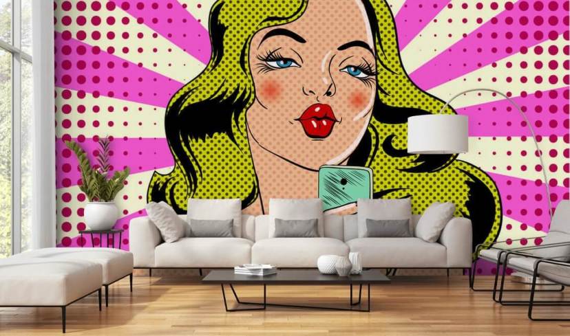 Pop Art Wallpaper & Wall Murals | Wallsauce NZ