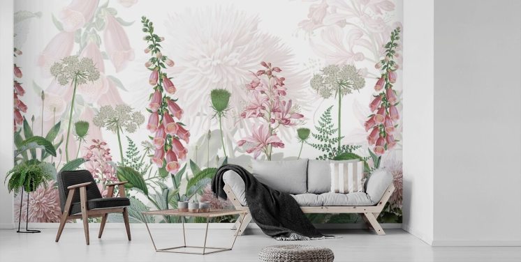 Pastel Wallpaper Murals | Wallsauce UK