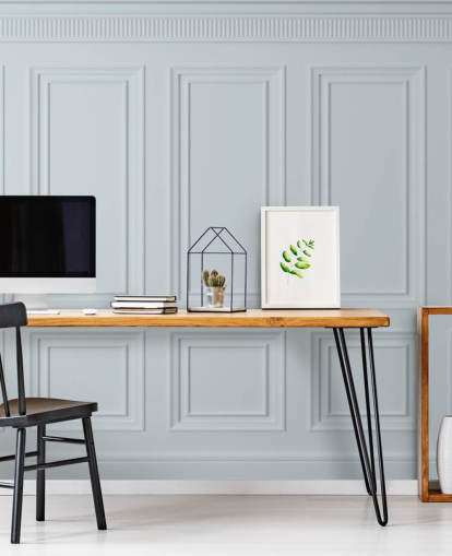 witte paneelbehangmuurschildering op maat genaamd Off White Panel voor eetkamers, keukens en woonkamers witte paneelbehangmuurschildering op maat genaamd Off White Panel voor eetkamers, keukens en woonkamers