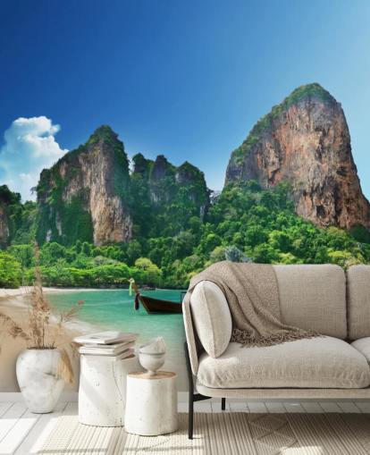 Railay-stranden i Krabi Veggmaleri Railay-stranden i Krabi Veggmaleri