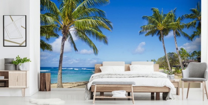 Tropical Beach Wallpaper & Wall Murals | Wallsauce US