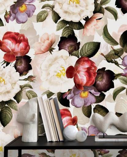 white, pink and purple floral wallpaper white, pink and purple floral wallpaper