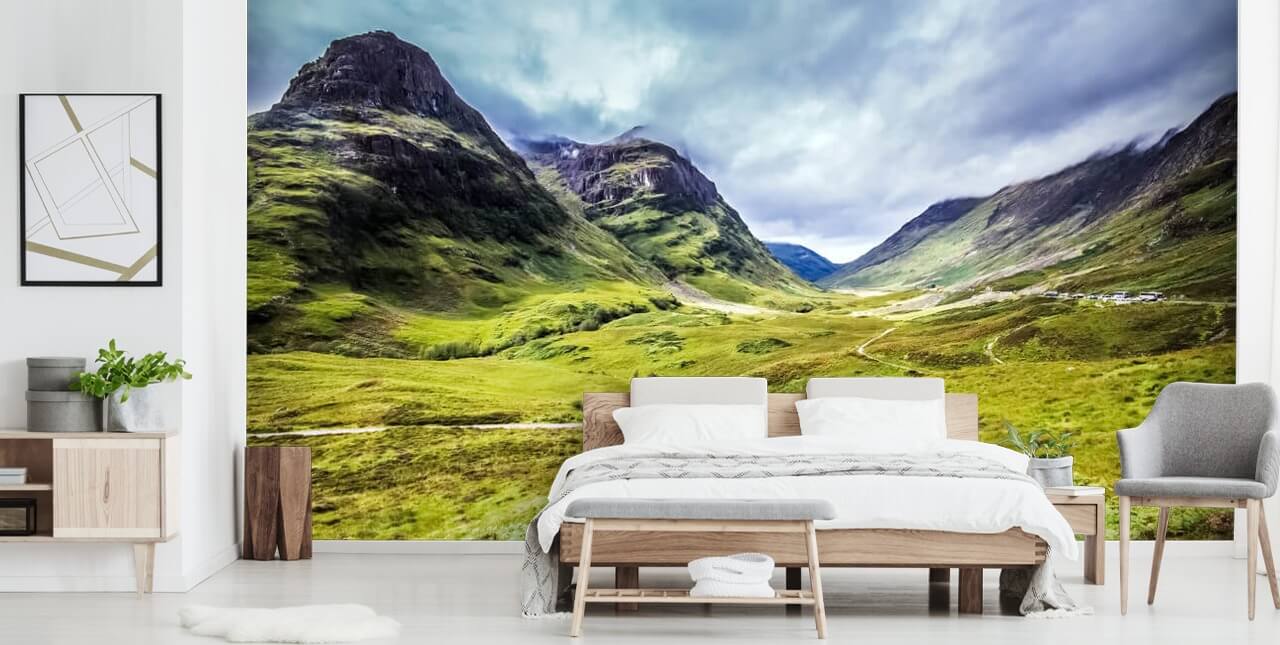 Berg och Landsbygd Väggmålning