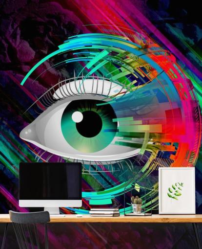 Bright Eye Graffiti Bakgrund Bright Eye Graffiti Bakgrund