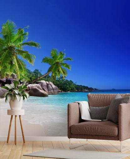 Papier Peint Plage tropicale Papier Peint Plage tropicale