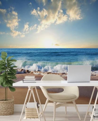 Beach Scene Bakgrunn Beach Scene Bakgrunn