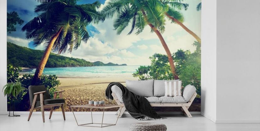 Beach Wallpaper & Tropical Beach Wall Murals 