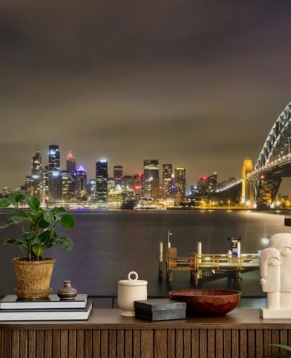 om natten sydney bridge tapet om natten sydney bridge tapet