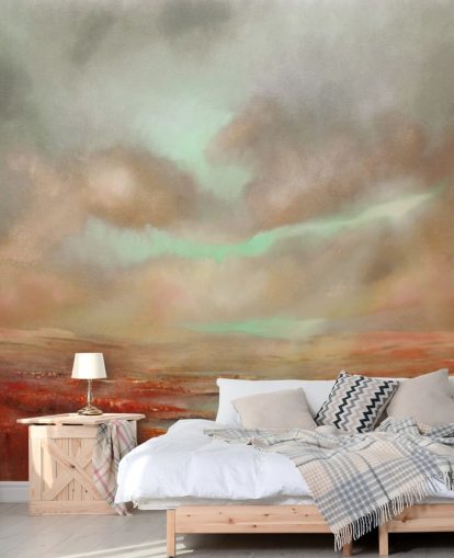 Red Expanse Sky Bakgrunn Red Expanse Sky Bakgrunn