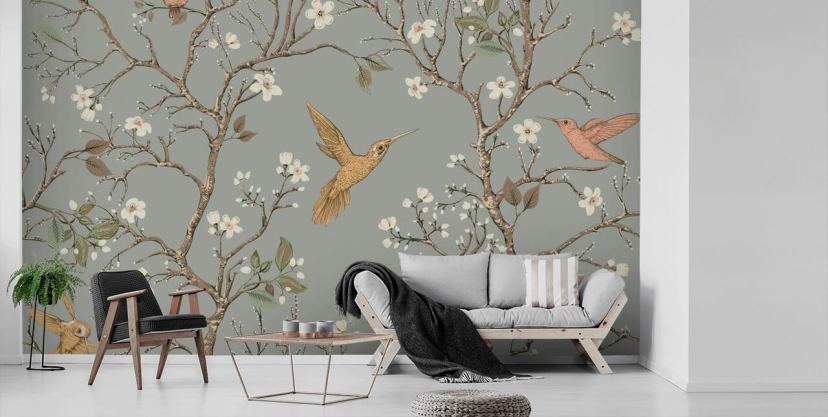 Chinoiserie Wallpaper & Murals | Wallsauce AU