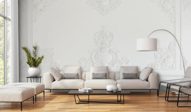 antique wood panel wallpaper