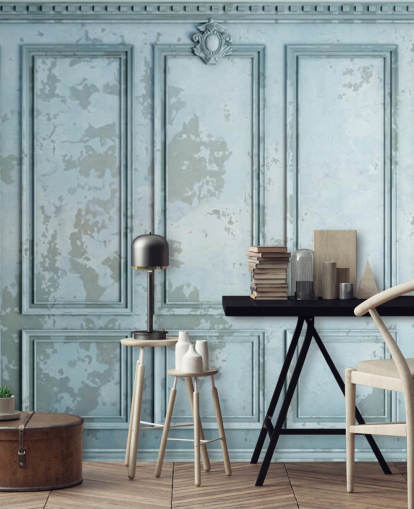 pale duck egg blue custom panel wallpaper called Duck Egg Panel for living rooms and bedrooms pale duck egg blue custom panel wallpaper called Duck Egg Panel for living rooms and bedrooms