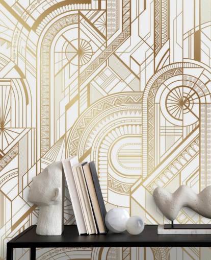 valkoinen ja kullan sävyinen retro tapetti valkoinen ja kullan sävyinen retro tapetti