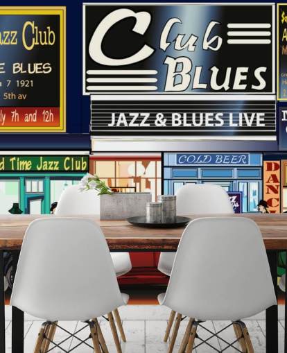 Vanha New York Music Hall Fronts Taustakuva Vanha New York Music Hall Fronts Taustakuva