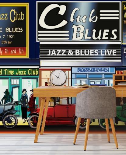 Gamle New York Music Hall Fronter Baggrund Gamle New York Music Hall Fronter Baggrund