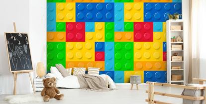 legos blocks wall
