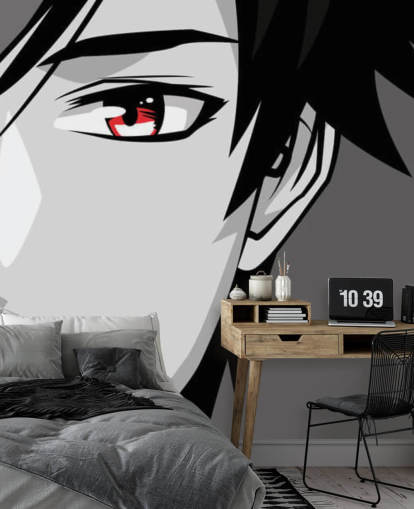 black and white man with red eyes wallpaper black and white man with red eyes wallpaper