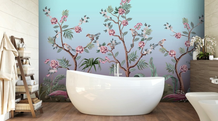 Chinoiserie Wallpaper & Murals | Wallsauce CA