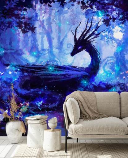 mörk drakskog tapet mörk drakskog tapet