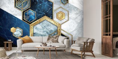 Geometric Art Deco Wallpaper Mural