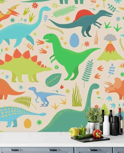 colourful cartoon dinosaurs wallpaper colourful cartoon dinosaurs wallpaper