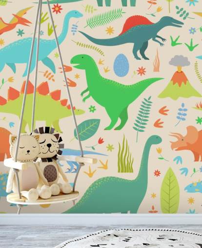 colourful cartoon dinosaurs wallpaper colourful cartoon dinosaurs wallpaper