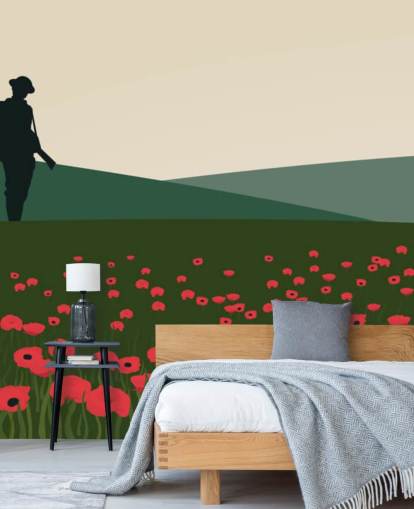 The Lone Soldier WW1 The Lone Solider Wall Mural The Lone Soldier WW1 The Lone Solider Wall Mural