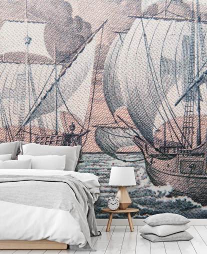 Cristóvão Colombo - Niña Pinta e Mural de Santa Maria Cristóvão Colombo - Niña Pinta e Mural de Santa Maria