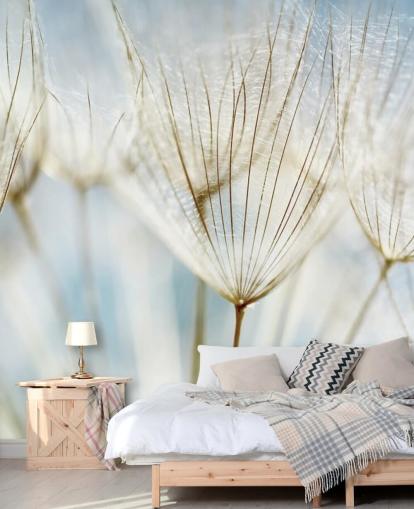 papier peint mural de pissenlit blanc appelé Abstract Dandelion pour les salons, les cuisines et les salles de bain papier peint mural de pissenlit blanc appelé Abstract Dandelion pour les salons, les cuisines et les salles de bain