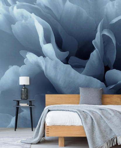 close-up do papel de parede peônia azul pálido close-up do papel de parede peônia azul pálido