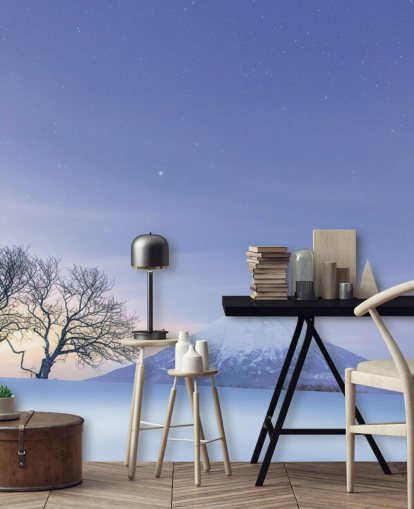 luminen maisema ja vuori tapetti luminen maisema ja vuori tapetti