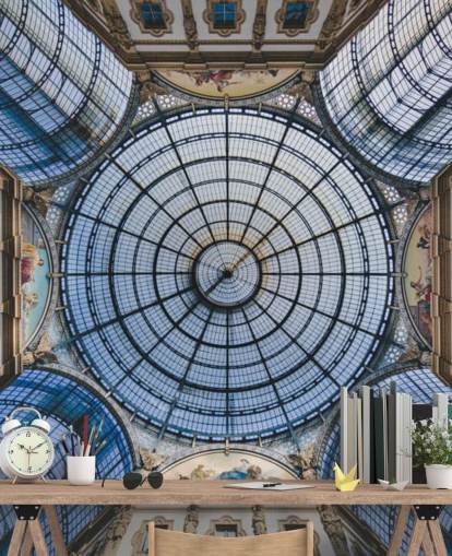 view of milan gallery ceiling wallpaper view of milan gallery ceiling wallpaper