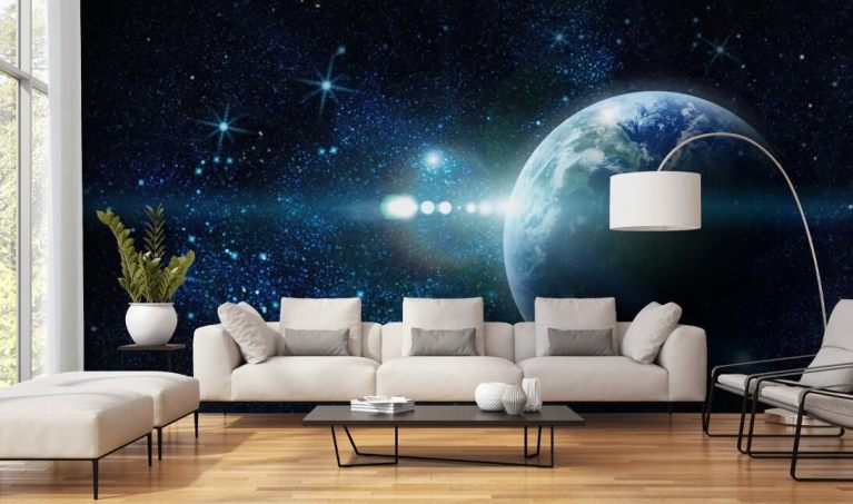  Space Wall Stickers Planets Galaxy Wall Decals Fantasy